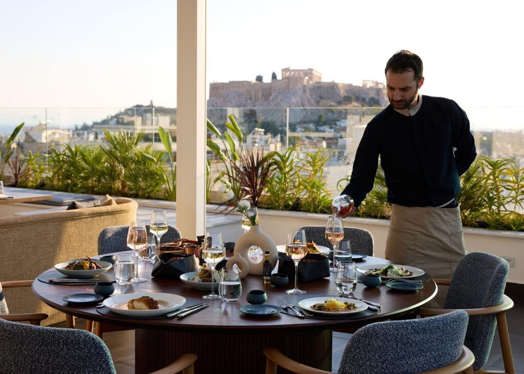 Taste of Athens: Private Rooftop Dinner with Stunning City Views